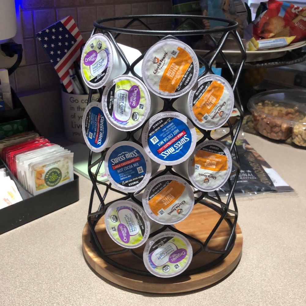 Lazy Susan 360 Degree 64 K-Cup Holder